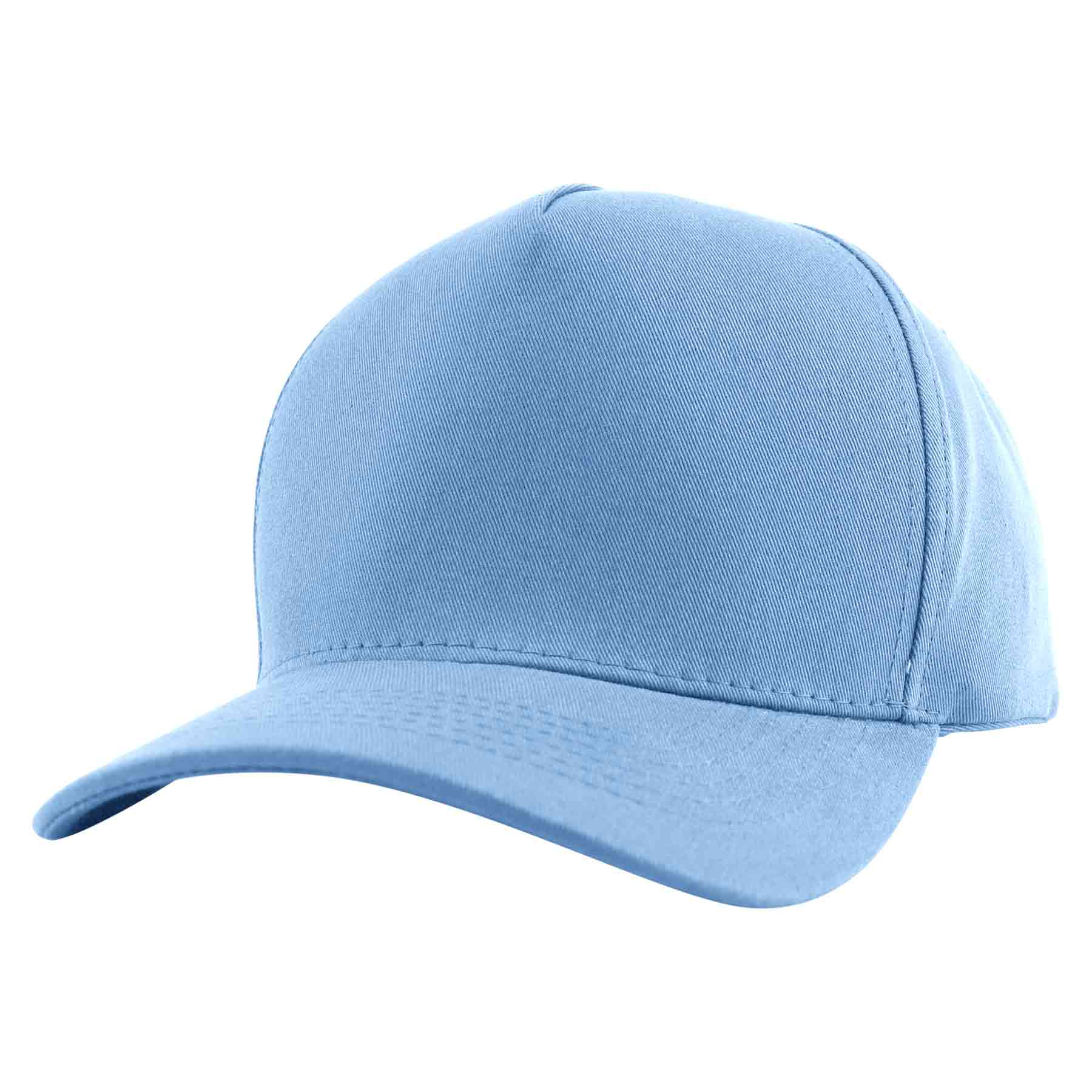 FlyFlyPromos - Cotton Twill 5 Panel Mid Profile Structured Baseball Cap Image 12 - Promotional Product